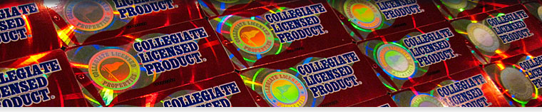Collegiate Licensed Product Banner